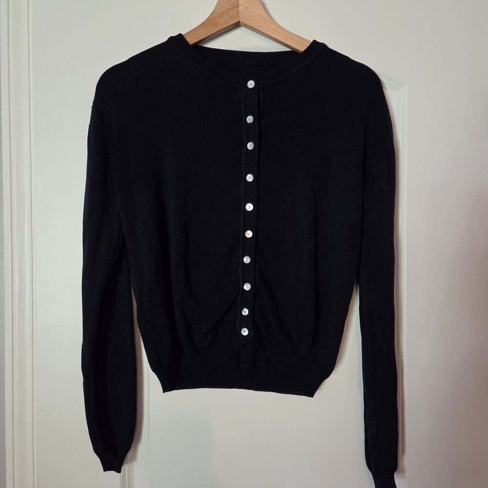 Brand Unknown Vintage Navy Blue Cardigan Size S/M